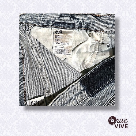 H&M Women’s “Girlfriend Fit” Relaxed Denim [US/10] - Picture 4 of 4